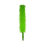 Espanador Eletrostático De Microfibra Verde Dobrável - Nobre