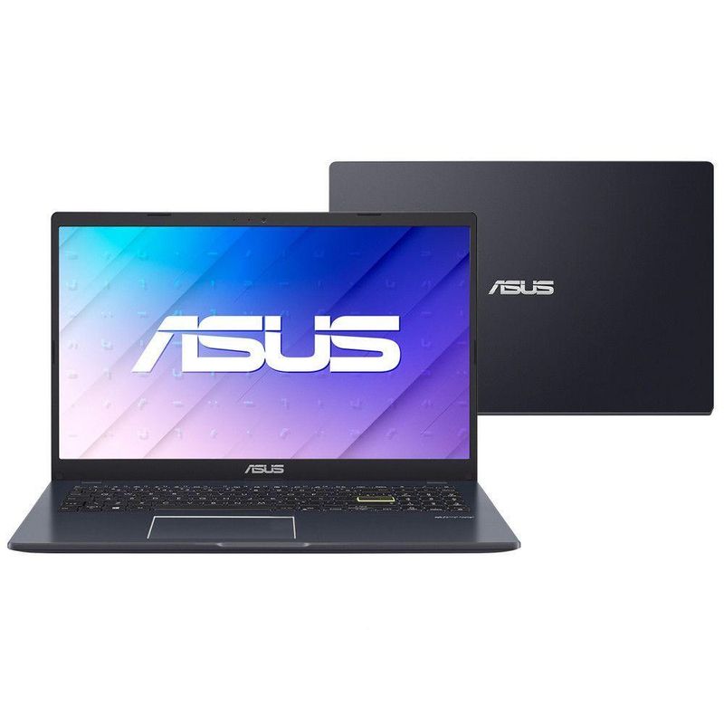 Notebook Asus Intel Celeron Dual Core 4GB RAM 128GB eMMC 11 Home - Preto