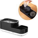 Porta Detergente Dispenser Com Suporte Esponja Cozinha - Dispenser 2 Em 1 Praticidade E Organização