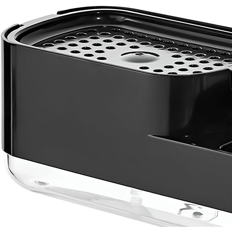 Porta Detergente Dispenser Com Suporte Esponja Cozinha - Dispenser 2 Em 1 Praticidade E Organização