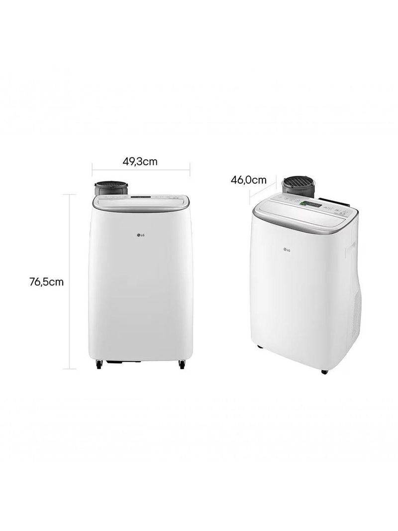 Ar Condicionado LG Dual Inverter AI Portátil 14000 BTUs Frio 110V
