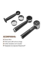 Cafeteira Espresso Automática Dolce Latte 20 Bar Mondial Preto/inox - CCL-01 110V