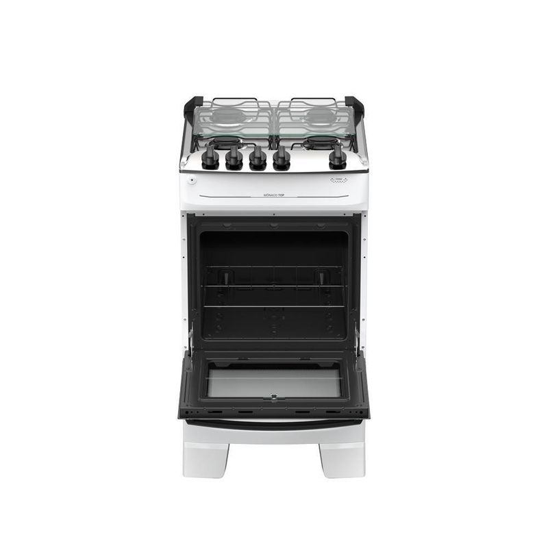 Fogão 4 Bocas Atlas Mônaco Top Mesa Inox A Gás Bivolt