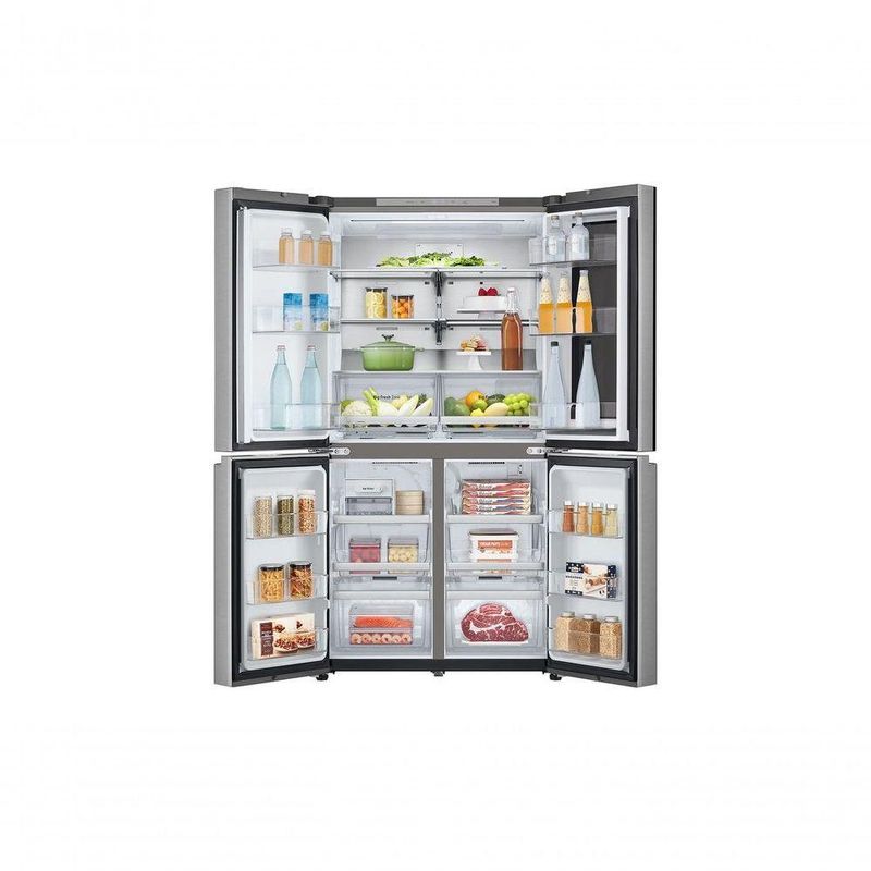 Geladeira LG Multidoor Frost Free Inverter 670L Smart Instaview Inox Look 110V