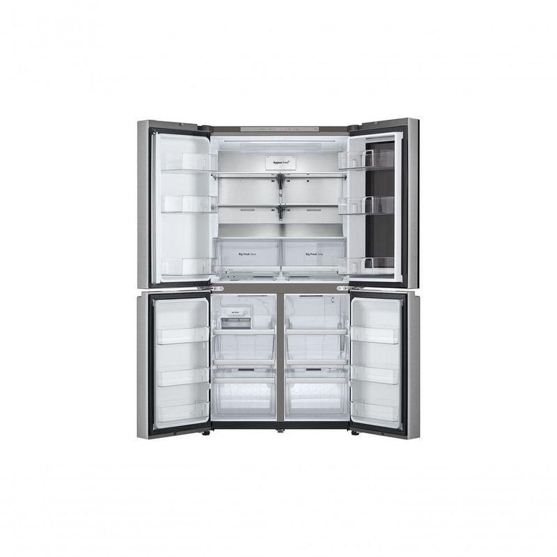 Geladeira LG Multidoor Frost Free Inverter 670L Smart Instaview Inox Look 110V