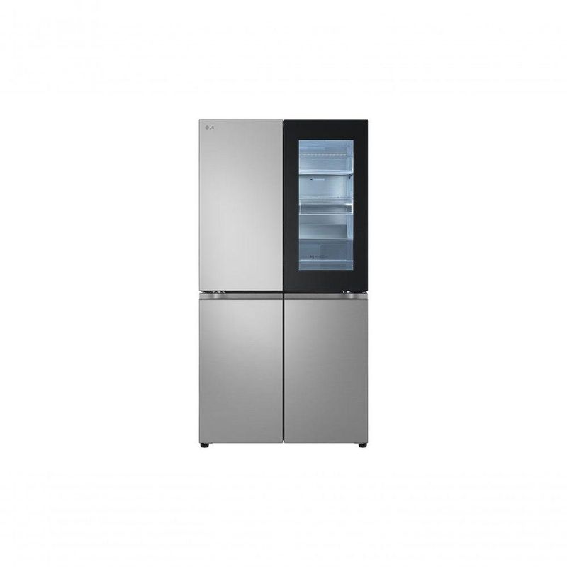 Geladeira LG Multidoor Frost Free Inverter 670L Smart Instaview Inox Look 110V