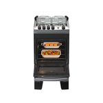 Fogão 4 Bocas Atlas Agile Up C/ Mesa Inox A Gás Bivolt