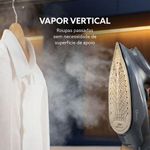 Ferro a Vapor Oster GCSTAC7002 1600W Base Aeroceramic Preto 110V