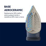 Ferro a Vapor Oster GCSTAC7002 1600W Base Aeroceramic Preto 110V