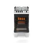 Fogão 4 Bocas Atlas Agile Up C/ Mesa Inox A Gás Bivolt