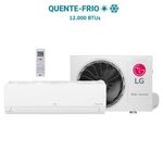 Ar Condicionado Split LG DUAL Inverter Compact +AI 12000 BTUs Quente e Frio 220V S3-W12JAQAL