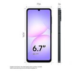Smartphone Samsung Galaxy A07 128GB Tela 67" Preto