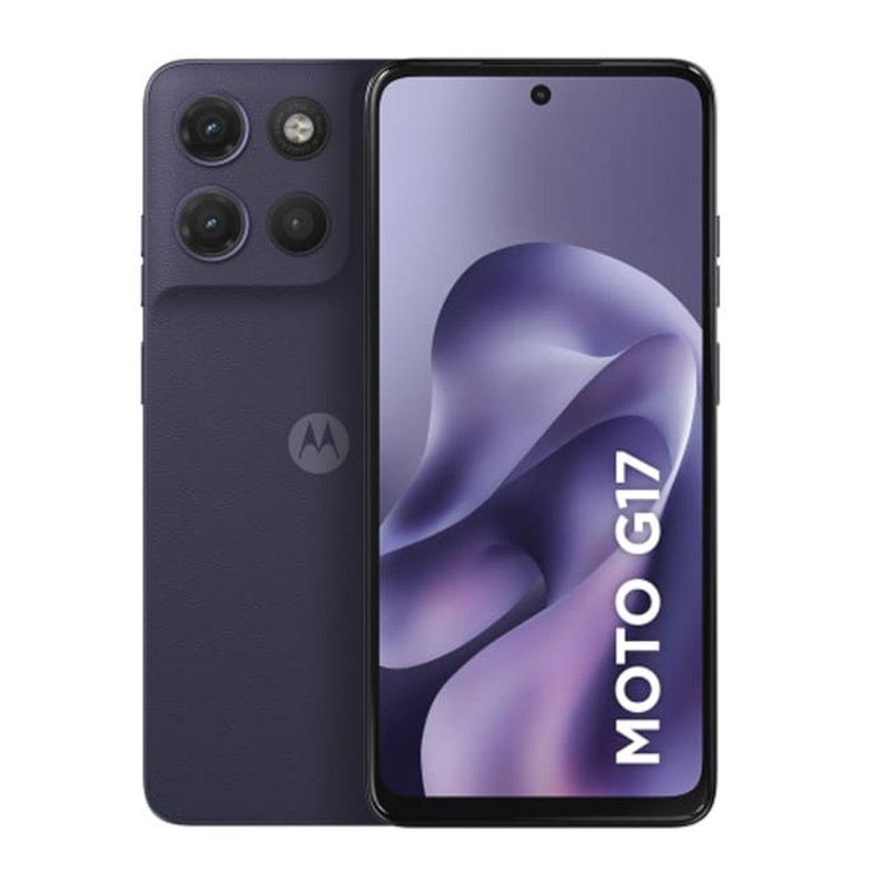 Smartphone Motorola Moto G17 XT2623 256GB Tela 67 FHD+ PBBJ0000BR Roxo
