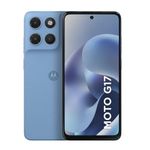 Smartphone Motorola Moto G17 256GB Tela 67 FHD+ Android 15 Gorilla Glass 3 Azul Claro
