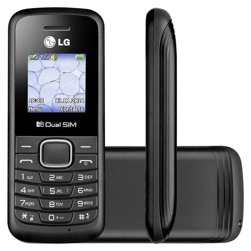 Celular LG B220 32MB Tela 145 Preto