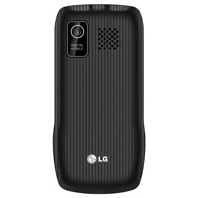 Celular LG G365 4G Dual Sim Tela 145 Preto com Bateria 950mAh e Estrutura Ergonômica