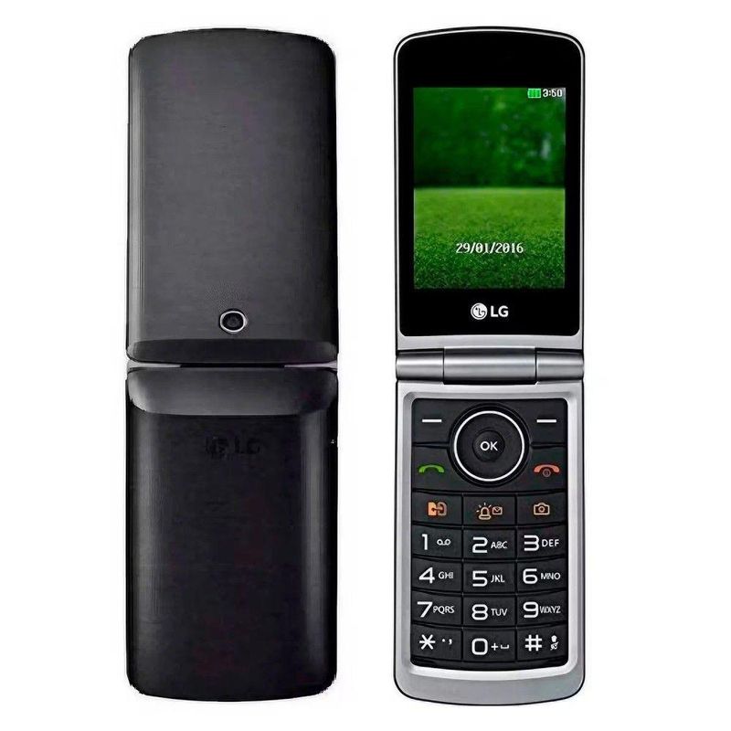 Celular LG G360 Dual Sim Tela 3 Polegadas Preto com Bateria 950mAh
