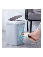 Lixeira Automática Com Sensor 15l Para Cozinha Banheiro