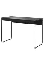 Mesa De Estudos Escrivaninha Home Office Industrial Criare Quarto Escritório Bancada Simples Preto