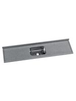 Pia De Cozinha Mármore Sintético 199x55cm Com Cuba Aço Inox Multimóveis CR20477 Cinza