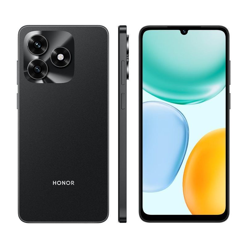 Smartphone Honor X5c Plus 4G 8GB Ram 256GB Câmera 50MP Preto Dual Chip