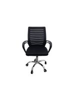 Kit 2 Cadeiras De Escritório Secretaria Diretor Roma Ergonômica