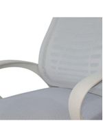 Kit 2 Cadeiras De Escritório Esteirinha Mesh Ergonômica