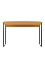 Mesa De Estudos Escrivaninha Home Office Industrial Criare Quarto Escritório Bancada Simples Nature