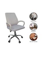 Kit 2 Cadeiras De Escritório Esteirinha Mesh Ergonômica