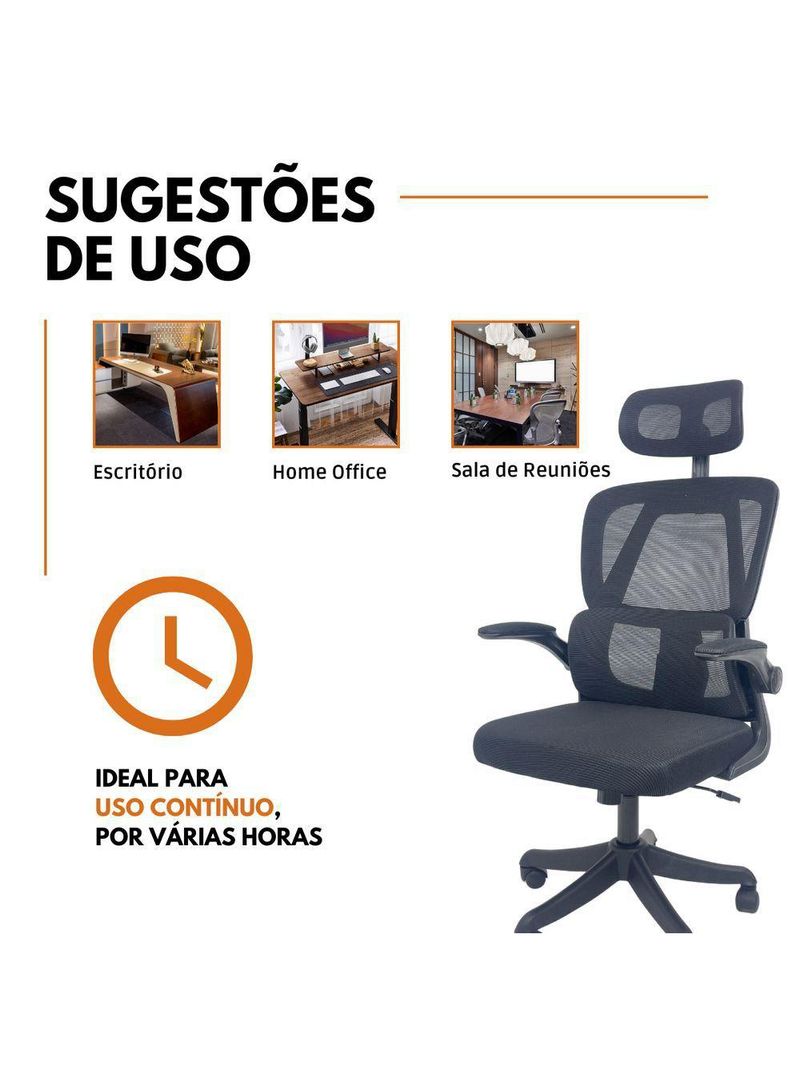 Cadeira De Escritório Presidente Executiva-Oficial Legacy