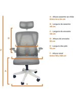 Cadeira De Escritório Presidente Executiva Oficial Legacy