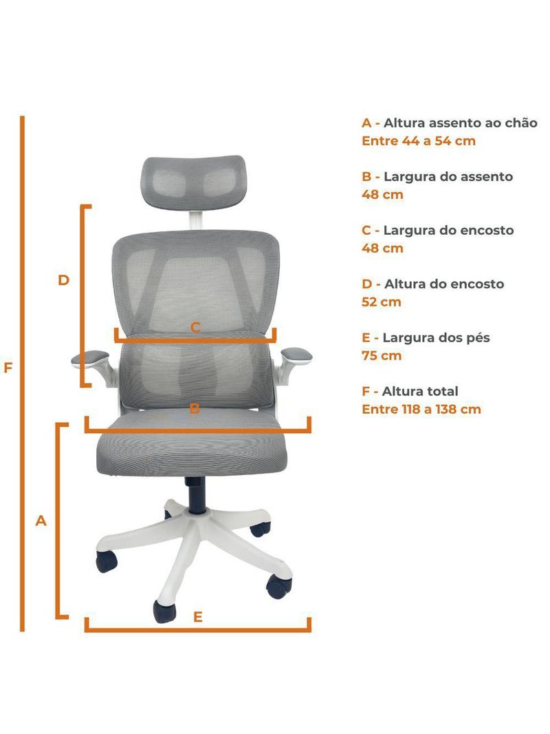 Cadeira De Escritório Presidente Executiva Oficial Legacy