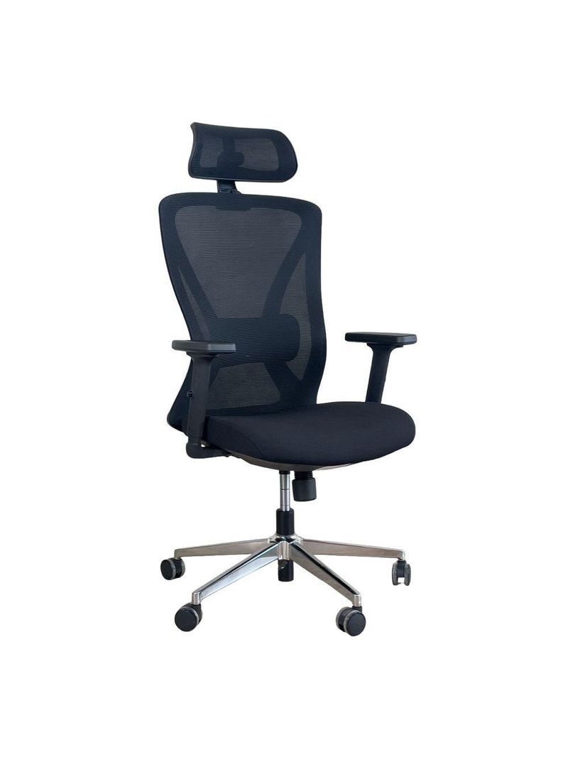 Cadeira De Escritório Presidente Ergonômica Oficial Corporativa Work Apoio Nuca