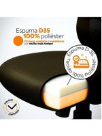 Cadeira De Escritório Presidente Ergonômica Oficial Corporativa Verona Apoio Nuca