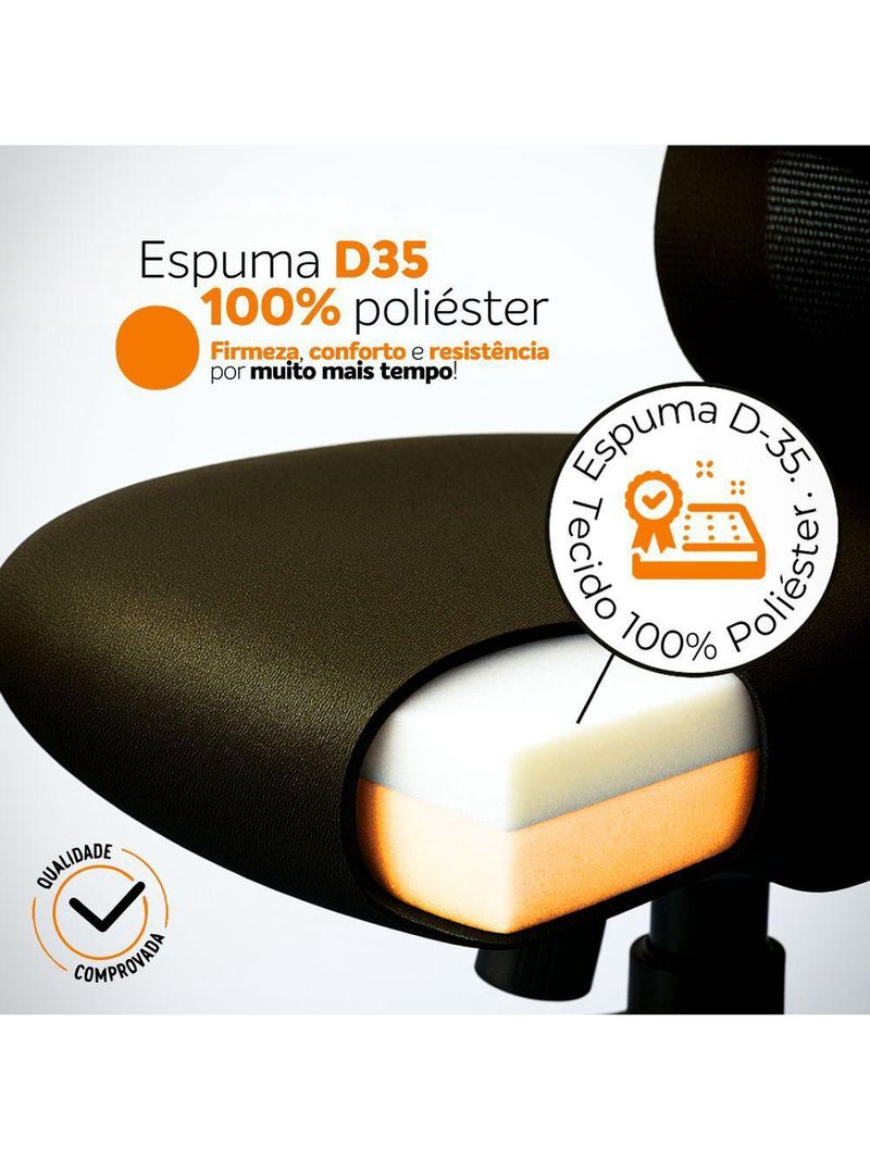 Cadeira De Escritório Presidente Ergonômica Oficial Corporativa Verona Apoio Nuca