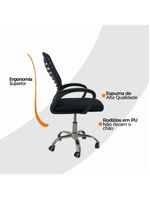 Cadeira De Escritório Oficial Esteirinha Mesh Ergonômica Gir
