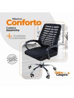 Cadeira De Escritório Oficial Esteirinha Mesh Ergonômica Gir
