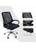 Cadeira De Escritório Oficial Esteirinha Mesh Ergonômica Gir