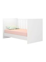 Quarto De Bebê 6 Portas Ternura Baby Com Berço Americano Doce Sonho 100 predominância da cor Branco Brilho - Incorplac