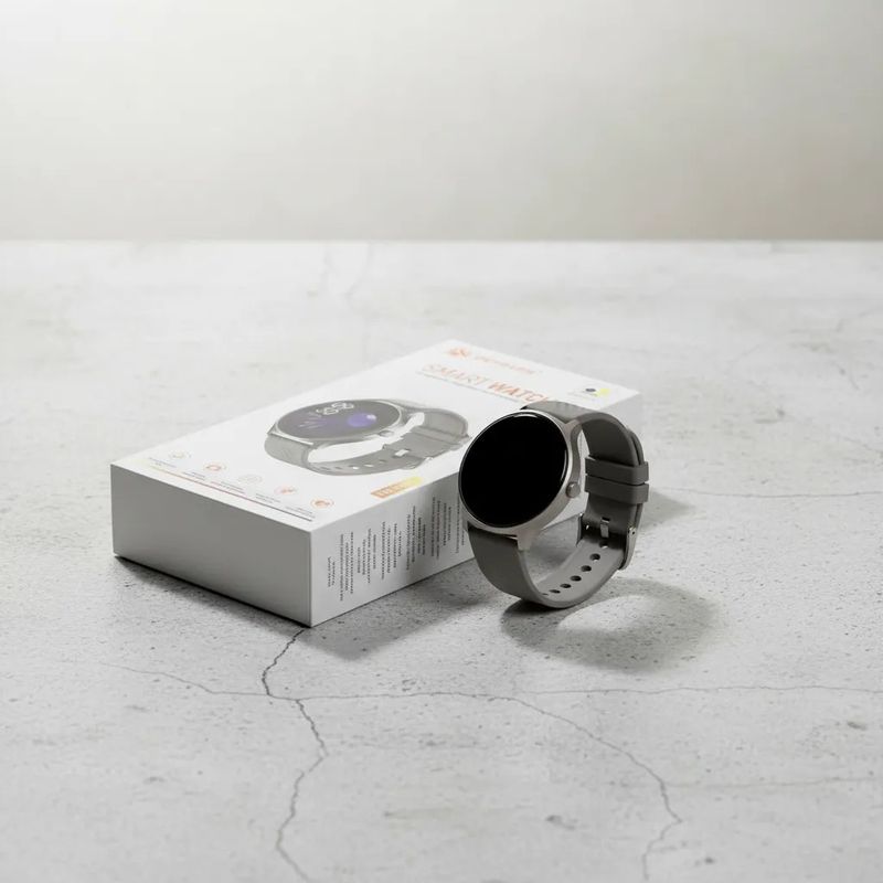 Smartwatch Peining Pei-WAT7 (Prata)