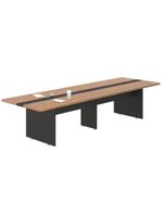 Mesa Reuniao 8 Lugares Design Escritório 3,60m Noce