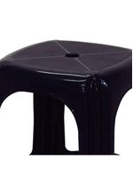 Banqueta Tramontina Niterói Eco Em Polipropileno Preto 45cm