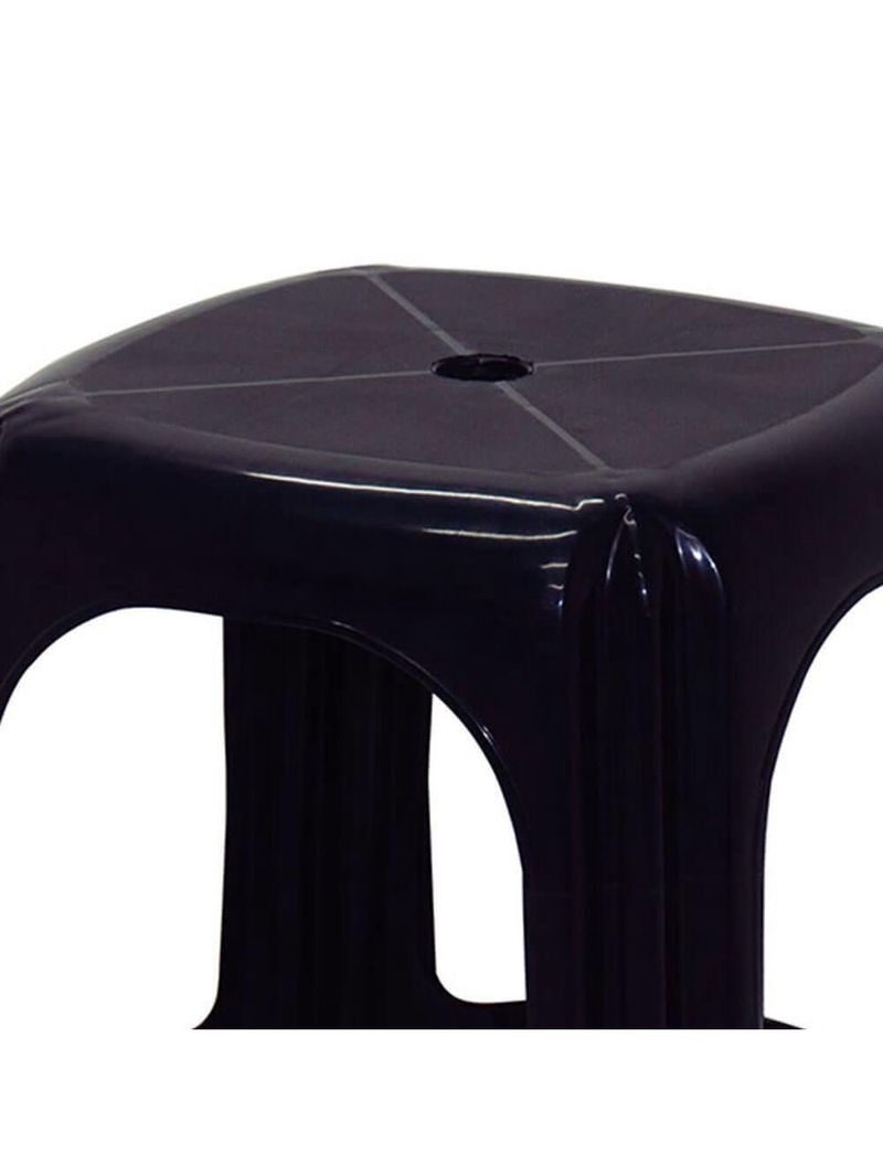 Banqueta Tramontina Niterói Eco Em Polipropileno Preto 45cm