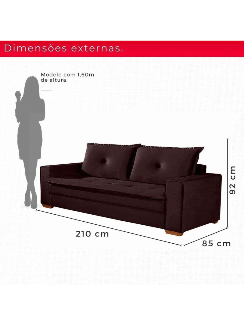Conjunto De Sofás De 02 E 03 Lugares Unique