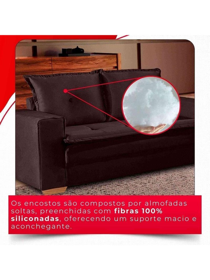 Conjunto De Sofás De 02 E 03 Lugares Unique