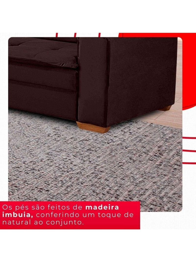 Conjunto De Sofás De 02 E 03 Lugares Unique