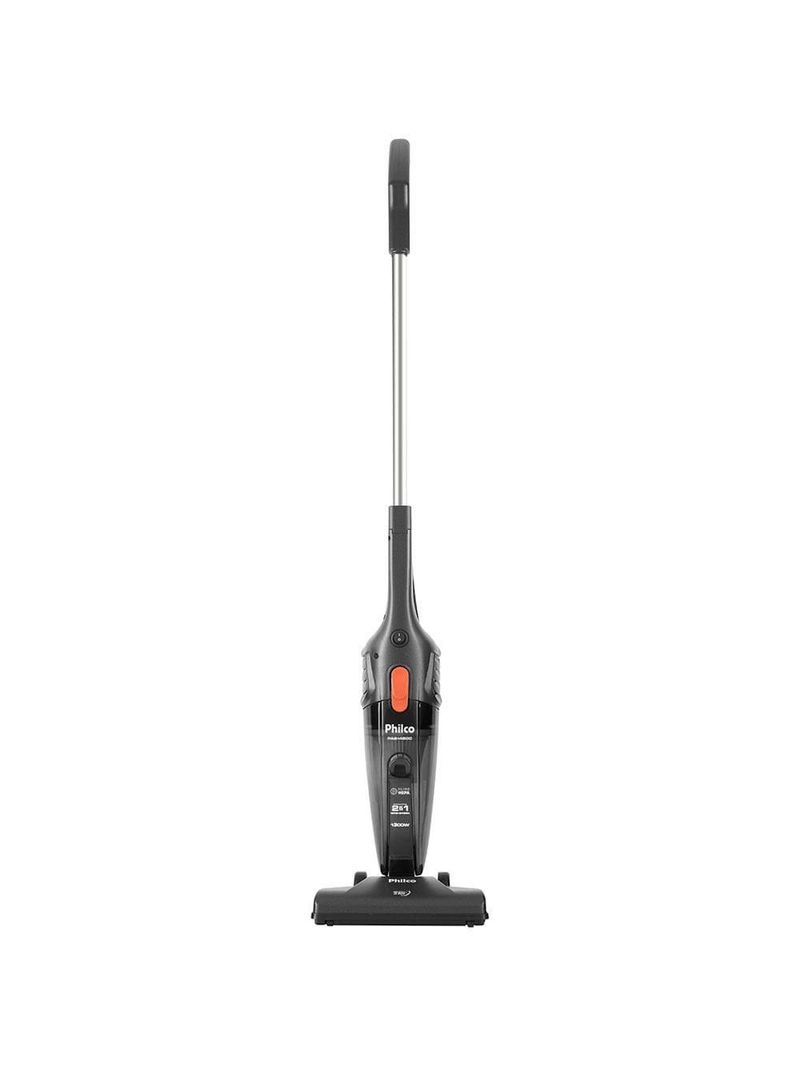 Aspirador de pó vertical 2 em 1 philco pas1450c 1300w - cinza
