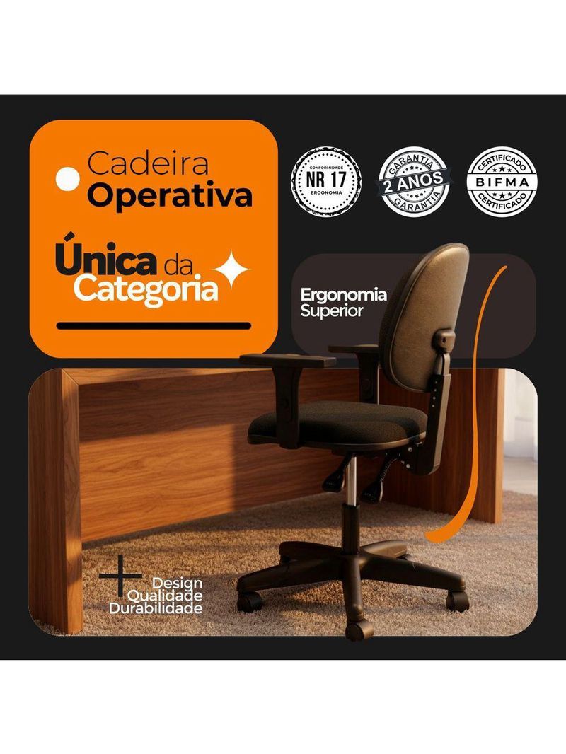 Cadeira De Escritório Oficial Operativa 1
