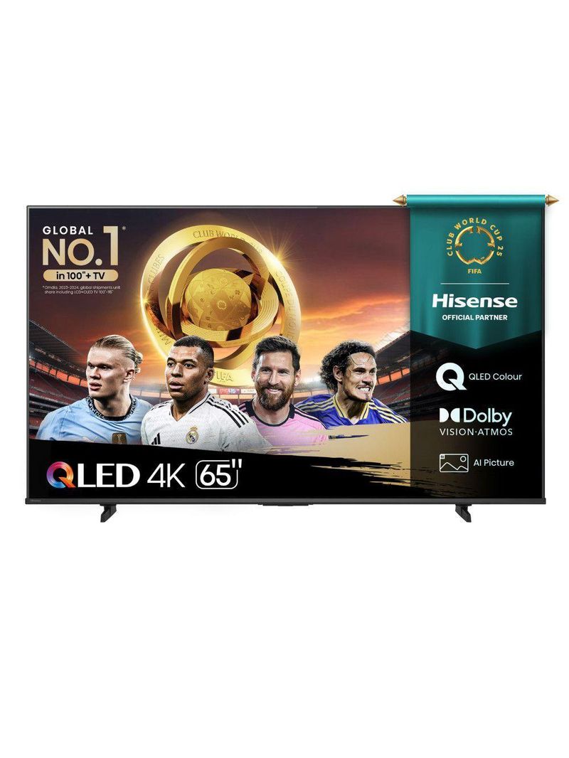 Smart Tv Vidaa Qled 4k Dolby Vision Hdr Wi-fi Bluetooth Preto