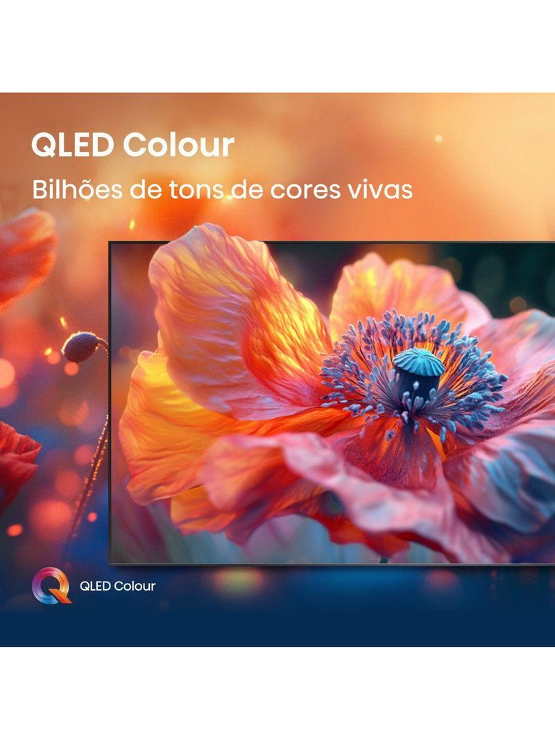 Smart Tv Vidaa Qled 4k Dolby Vision Hdr Wi-fi Bluetooth Preto